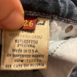 7 for all mankind jeans size 26